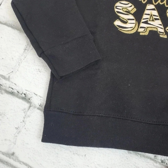 A little bit Sassy Girls Fleece Lined Sweatshirt and Sweatpants Matching Set - Picture 5 of 9